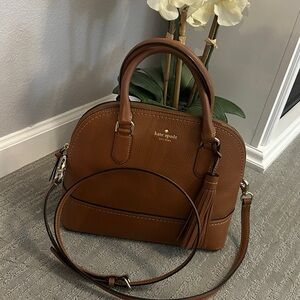 Kate Spade Tan Leather Satchel